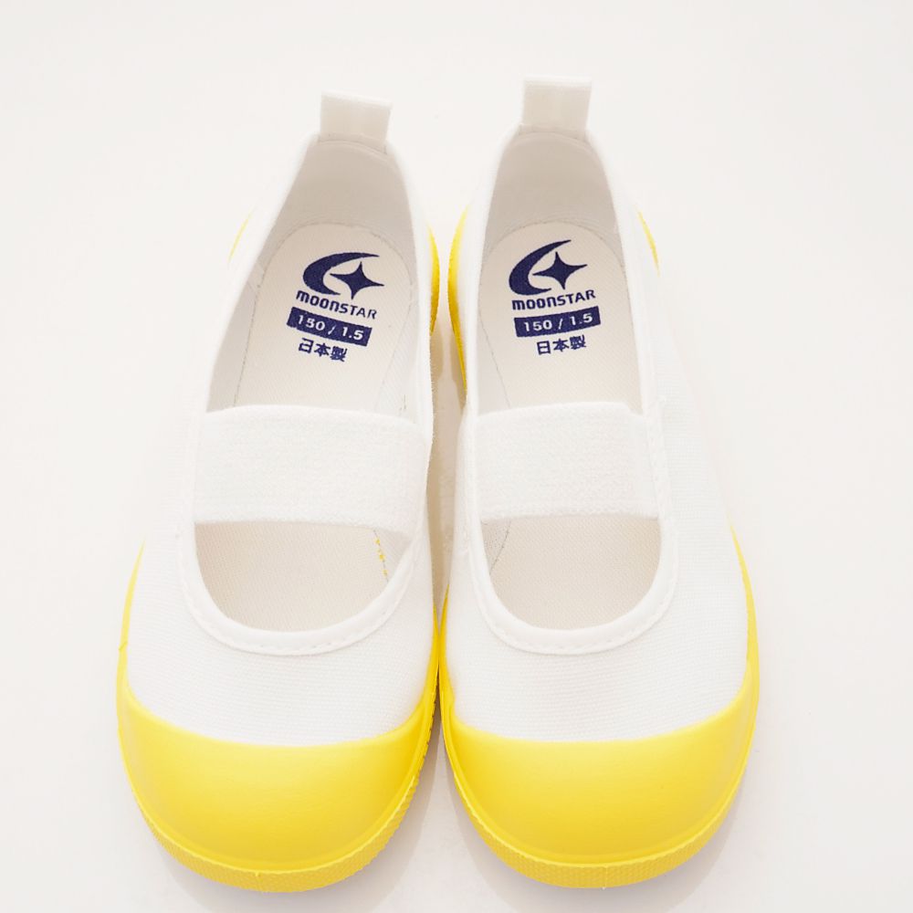 Moonstar日本月星 - 機能童鞋-日本製鐵氟龍幼兒園室內鞋(中小童段)-黃