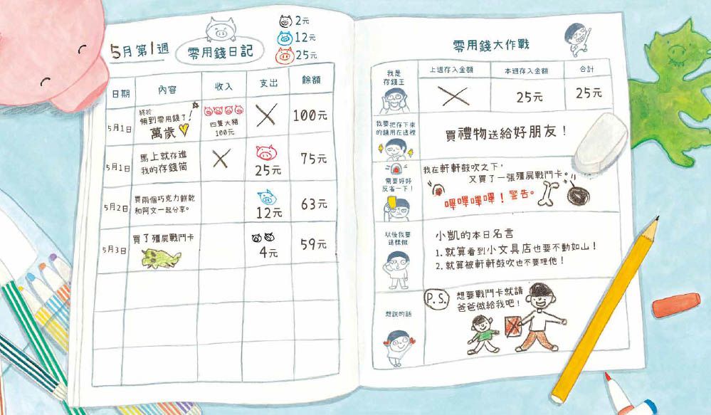 我會善用零用錢了！