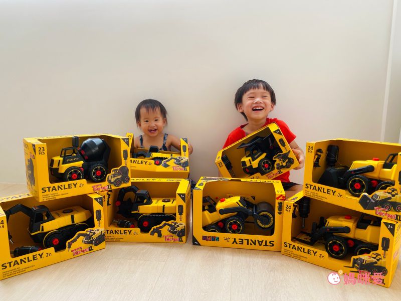 STANLEY Jr. - 組裝工程車-砂石車