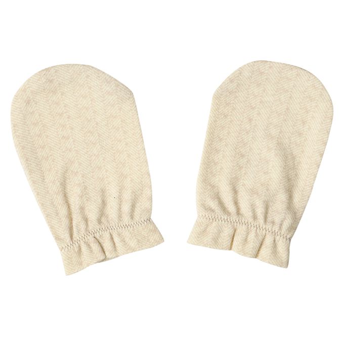 akachan honpo - 手套-復古小熊維尼-淺卡其色 (長11cmx寬7.5cm)