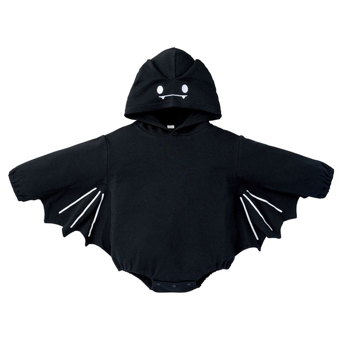 akachan honpo - 蝙蝠包屁衣-黑色