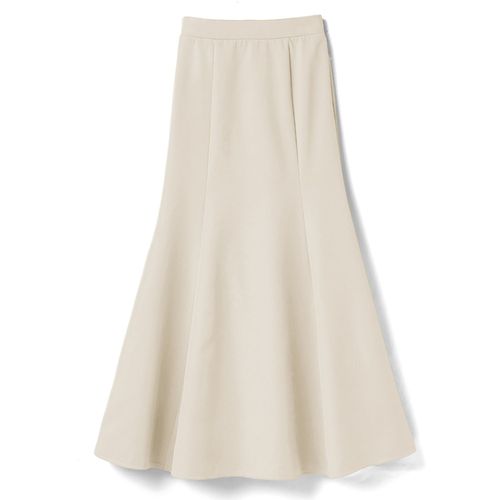 優雅修身魚尾長裙-象牙杏