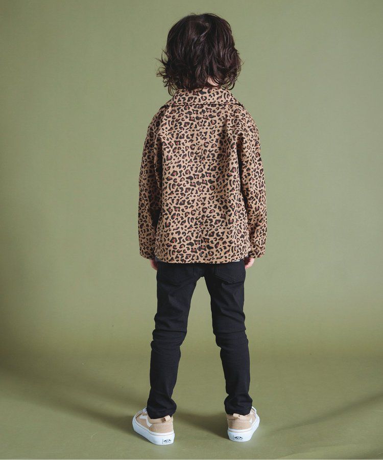 日本 BREEZE - 美式帥氣翻領夾克/薄外套-格紋-黑白