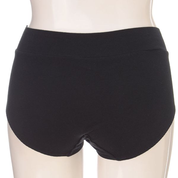 akachan honpo - 產孕婦高腰包腹內褲-素面-黑色