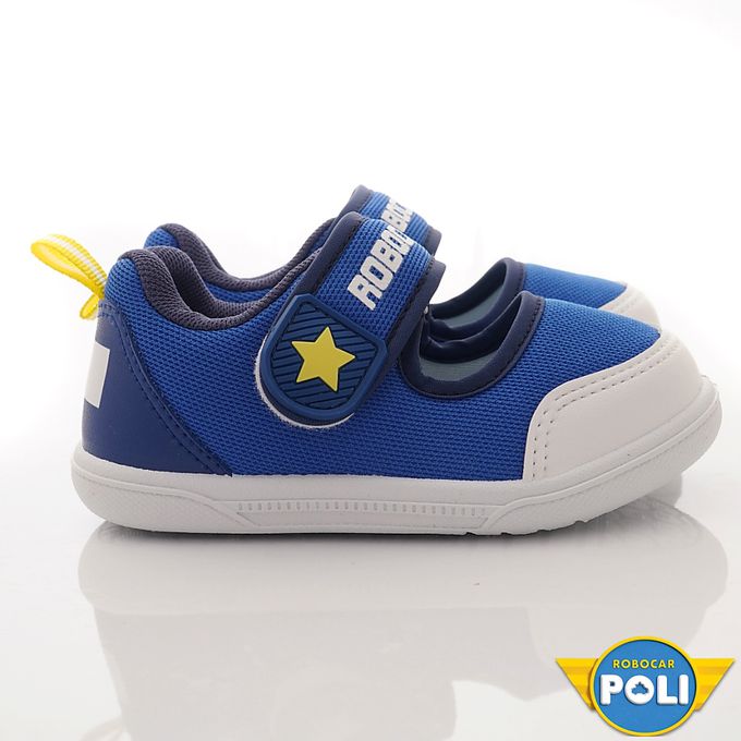 台灣製POLI室內鞋(中小童段)-室內鞋-藍