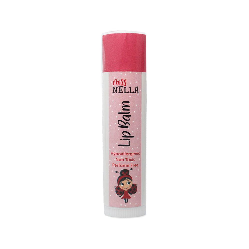 Miss NELLA妮娜小姐 - <2020新版>Miss NELLA 兒童水性護唇膏-草莓冰淇淋粉紅-4.5g