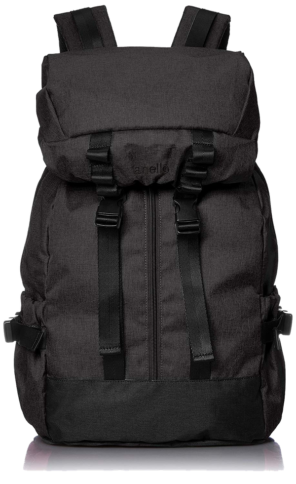 日本 Anello - 日本潮流戶外風後背包-Regular大尺寸-NV海軍藍