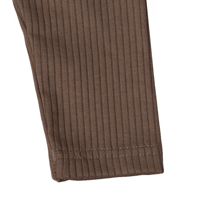 akachan honpo - 10分假兩件裙褲-鋪棉-象牙白色