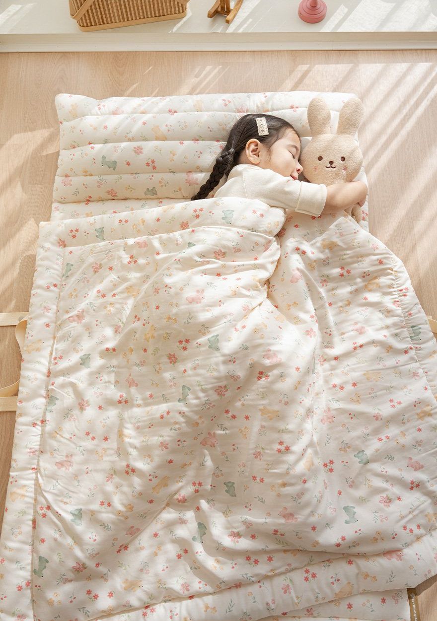 韓國 Formongde - 4cm厚墊莫代爾雙面用涼感睡袋/寢具-童話小馬