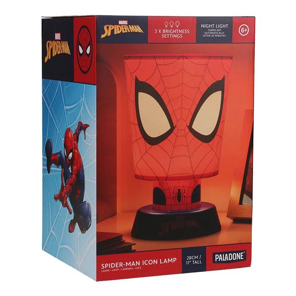 Paladone UK - Marvel 漫威 蜘蛛人 SpiderMan 桌上檯燈 夜燈 USB電池兩用 26CM