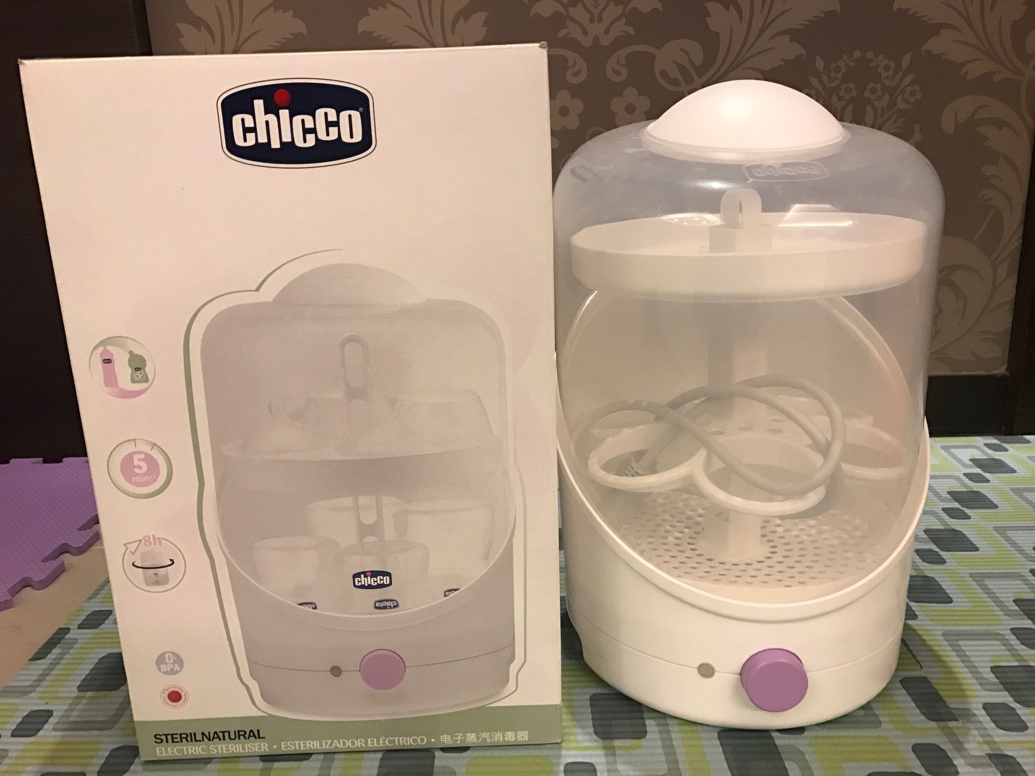 chicco-電子蒸氣消毒鍋 