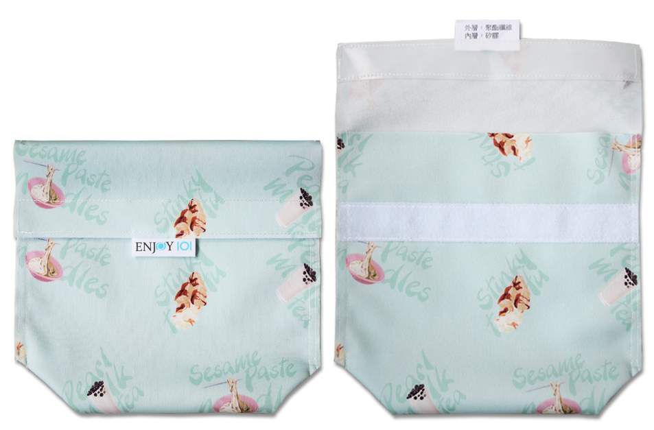 Miss Jill x Evan哥 專屬優惠 ♛環保食物袋+矽膠吸管