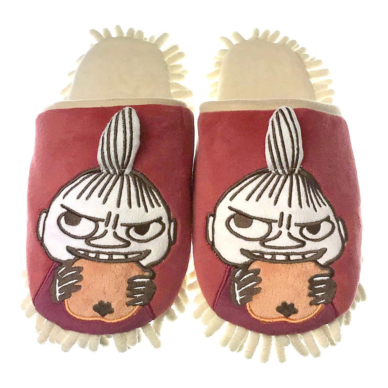 日本千趣會 - 嚕嚕咪 清潔擦地室內拖鞋-小不點 (M(22-25cm))