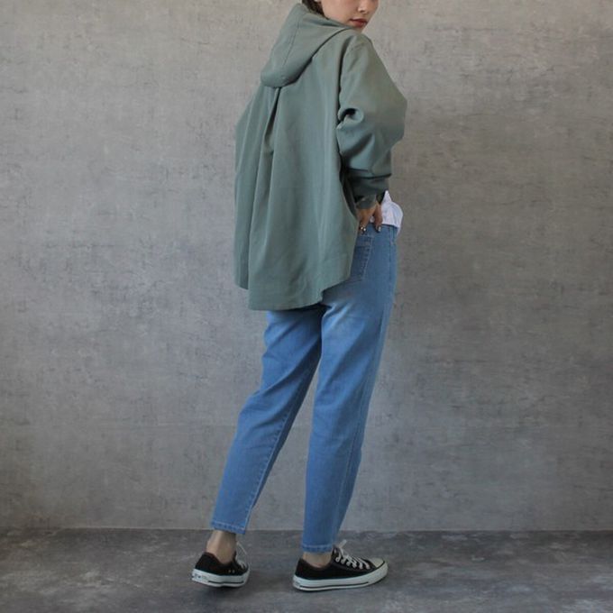 日本女裝代購 - Coolish 接觸涼感舒適快乾合身九分褲-海軍藍