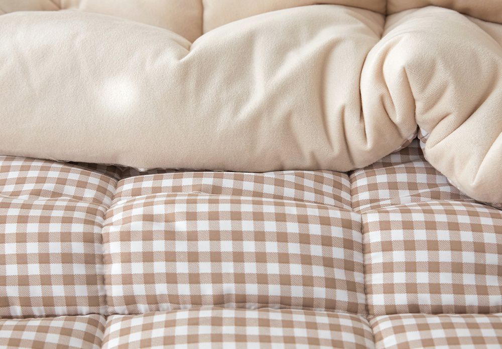 韓國 Maatila - 可水洗超細纖維棉花糖棉被-可可鬆餅