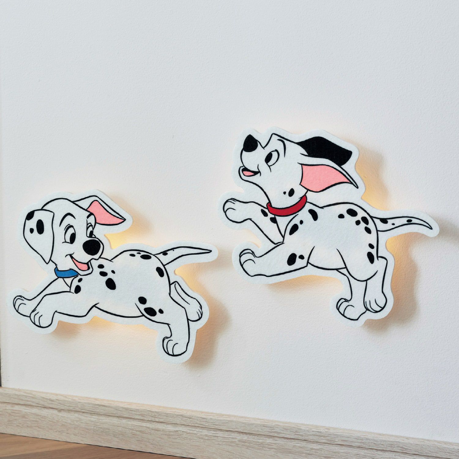 日本千趣會 - 日本製 迪士尼感應夜燈-101忠狗-藍 (24×2.3×17.5cm)