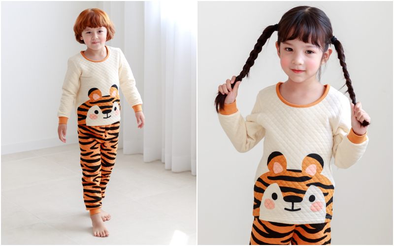 [現貨] ✦ 零碼出清價 ✭ 韓國 Maykids 有機棉長袖家居服/防踢被 ✭