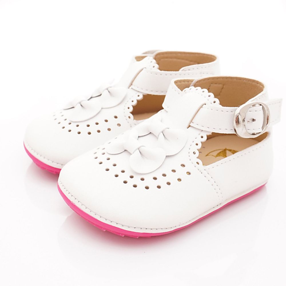 Arnold Palmer 雨傘牌 - 專櫃童鞋-氣質軟軟學步鞋款(寶寶段)-白