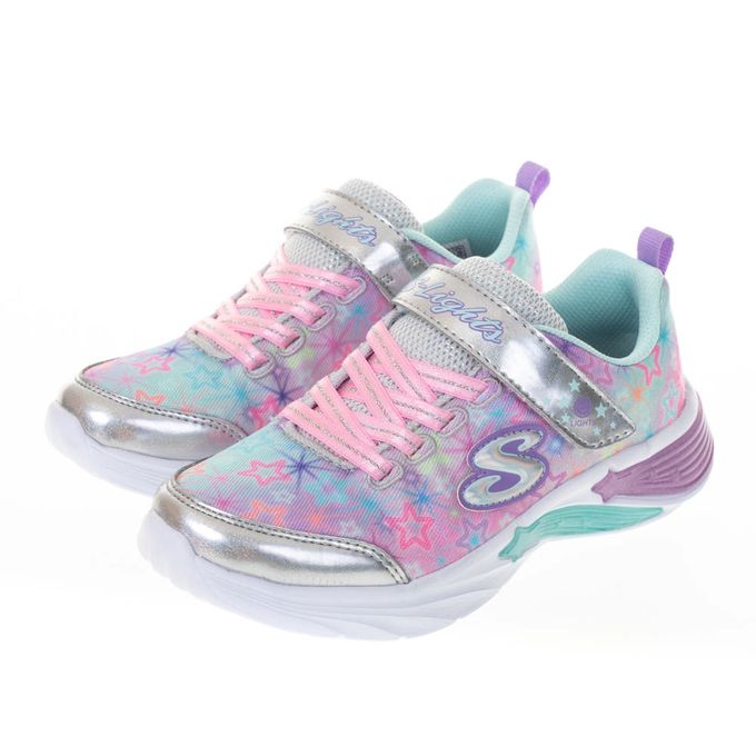 【SKECHERS】 - STAR SPARKS 中大童 休閒鞋_302324LSMLT