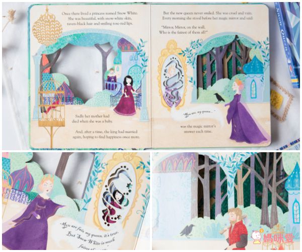 童話鏤空翻翻書【英國Usborne】Peep Inside a Fairy Tale