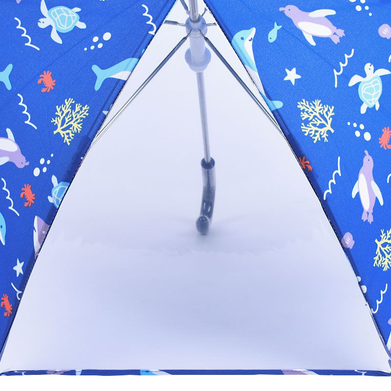 akachan honpo - 雨傘-海洋生物-藍色