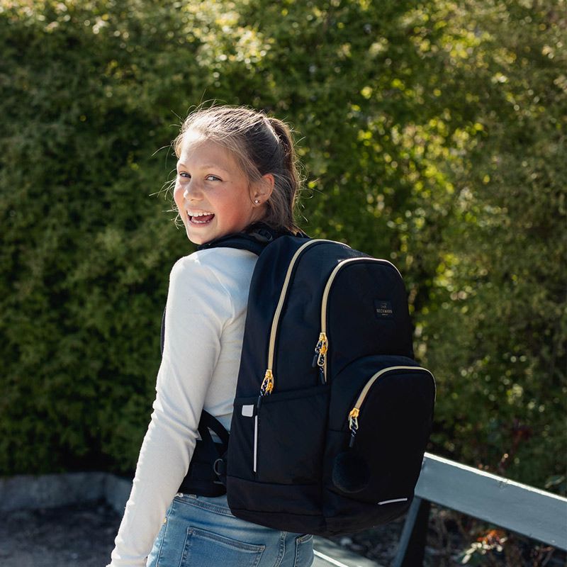 Beckmann - Sport Junior 護脊書包 30L-金與黑