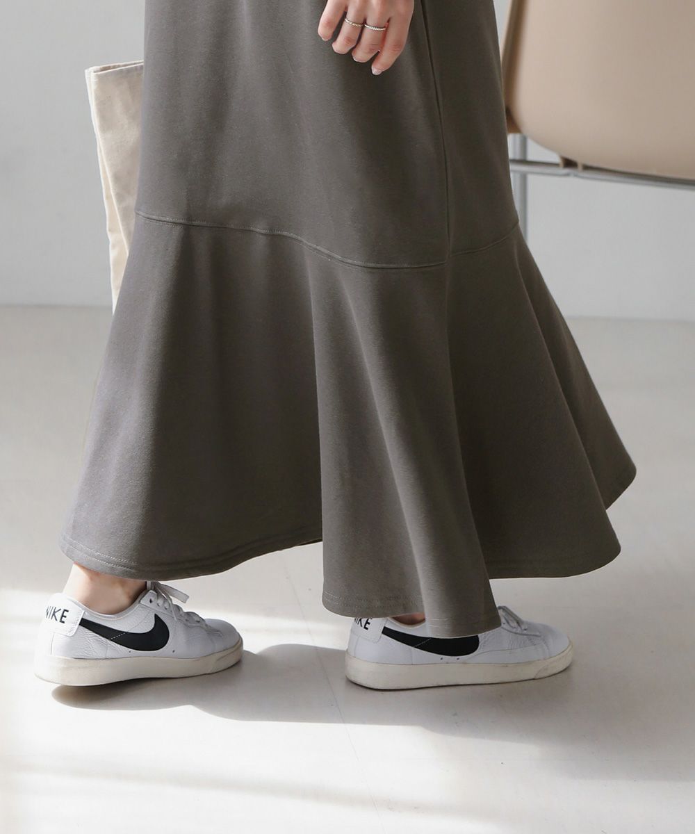 日本 Bou Jeloud - 休閒拉鍊亨利領泡泡袖洋裝-灰