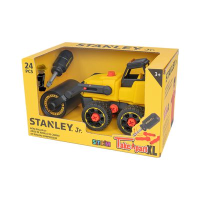 STANLEY Jr. - 組裝工程車-壓路機