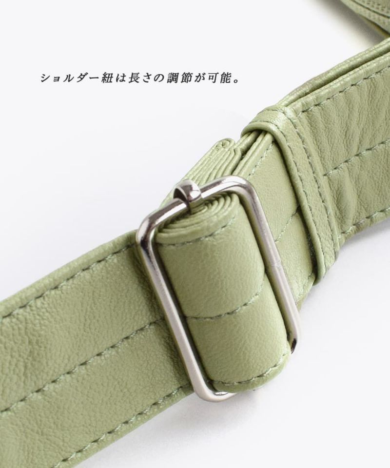 日本 zootie - 水洗皮革單肩側背水餃包-深藍