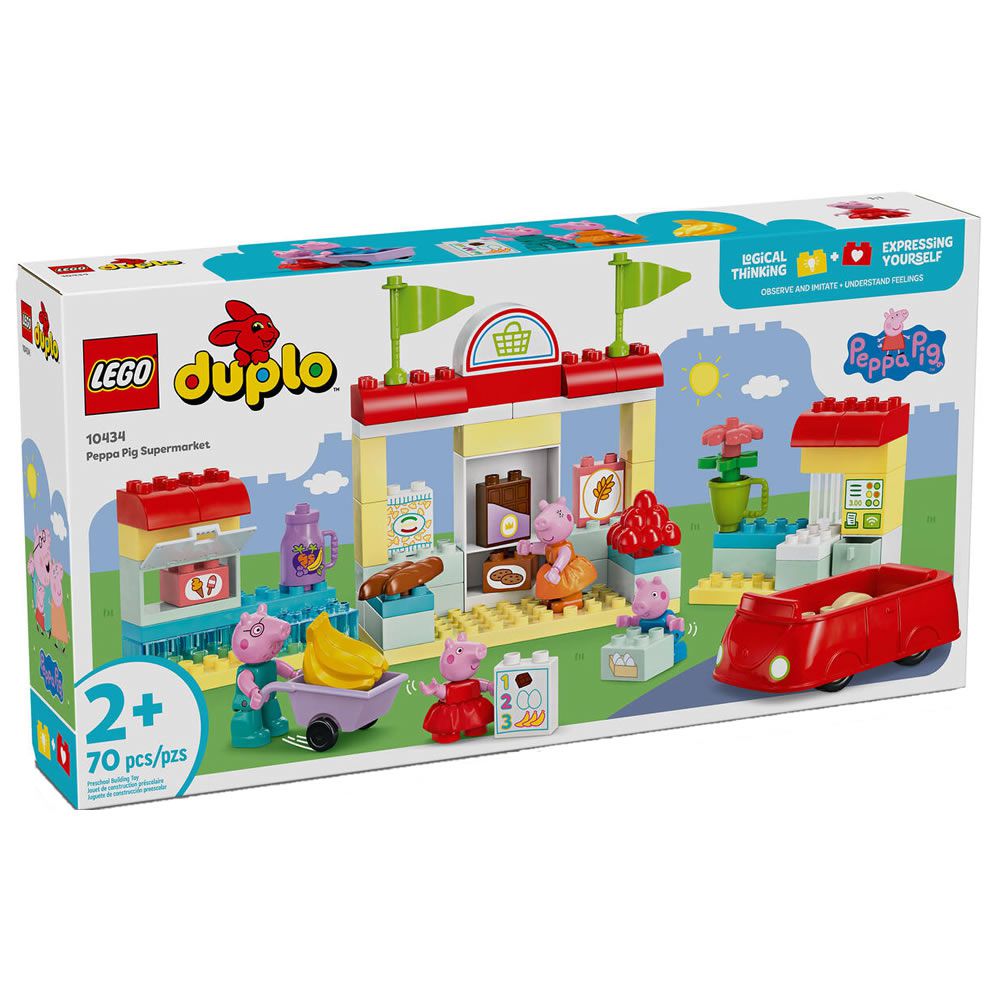 樂高 LEGO - LT10434 DUPLO 得寶系列2024- Peppa Pig Supermarket