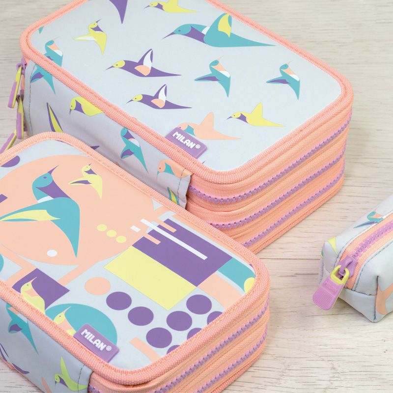 MILAN - 隨行畫筆袋著走_蜂鳥(3層式)