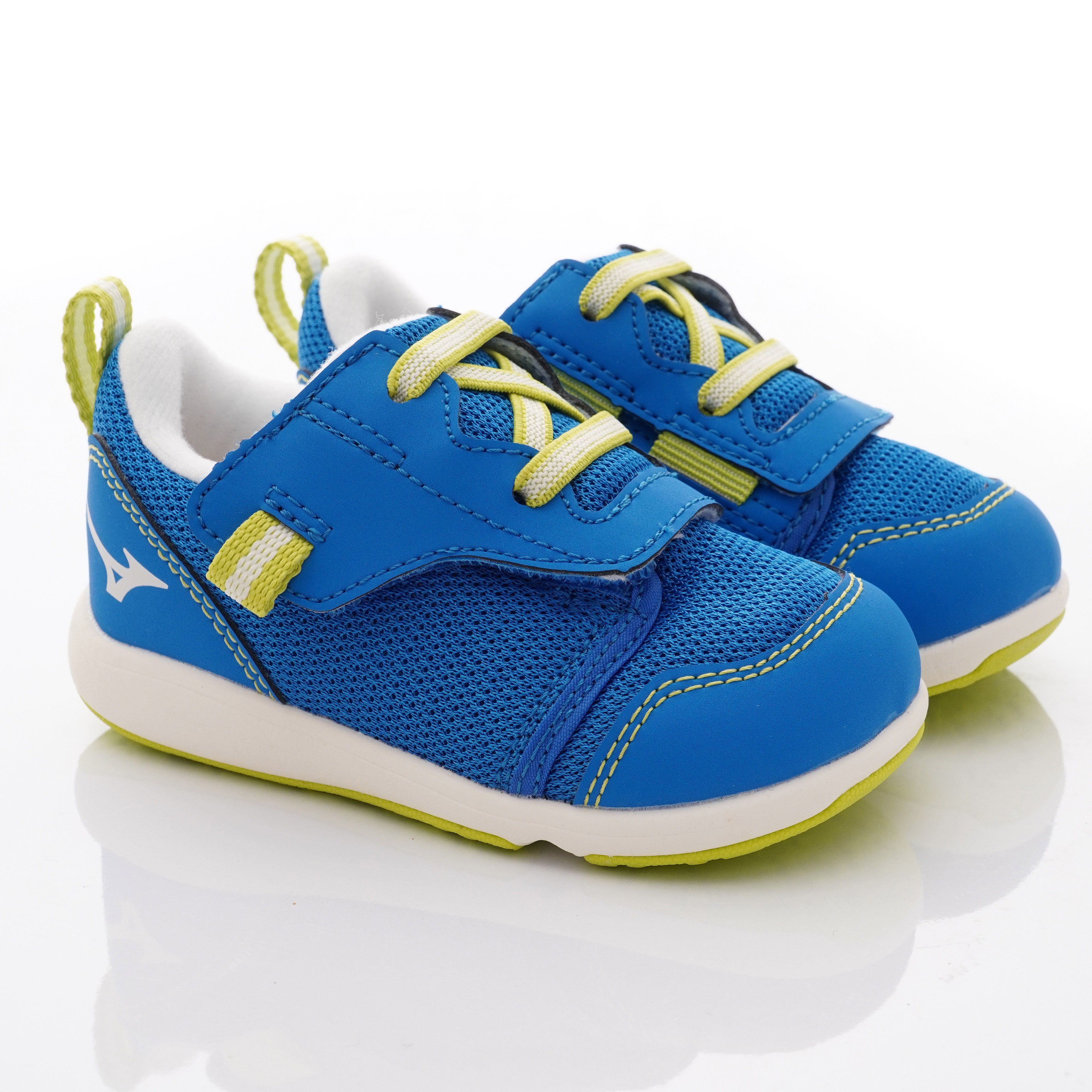 MIZUNO 美津濃 - 超輕量大絆帶機能鞋款(寶寶段)-藍