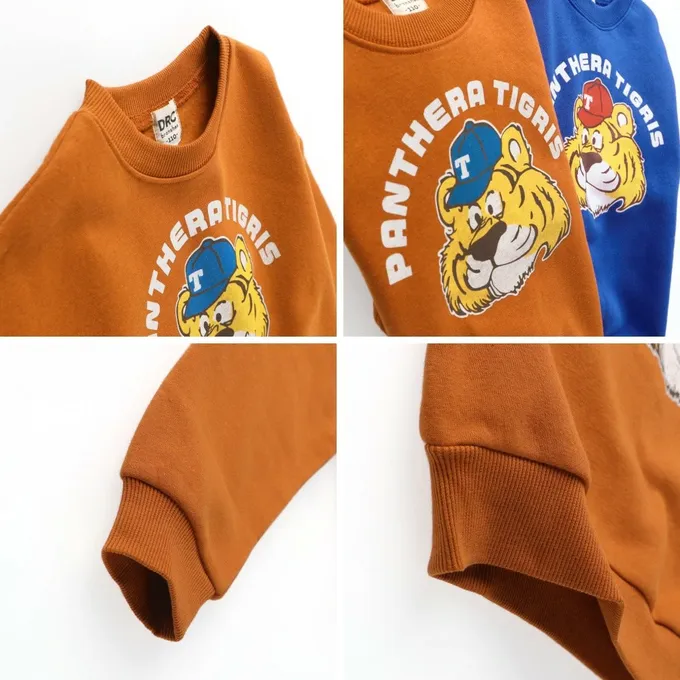 日本 BRANSHES - 裏起毛 舒適縮口長袖上衣-數字59-濃綠