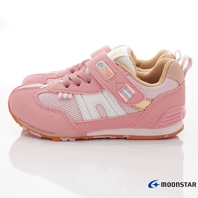 Moonstar日本月星 - HI系列十大機能運動款(中小童段)-運動鞋-粉