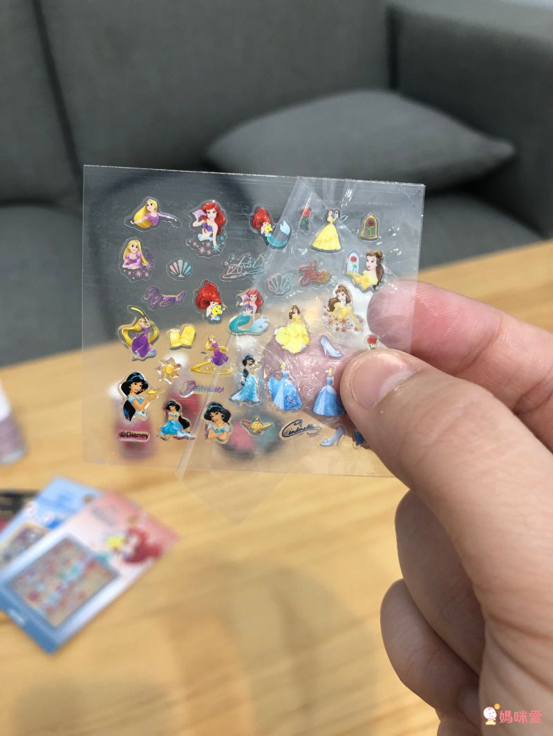 OTTO POW - 日本迪士尼限定版美甲貼-米奇米妮(粉) (包裝尺寸:W75×H100mm)-日本製