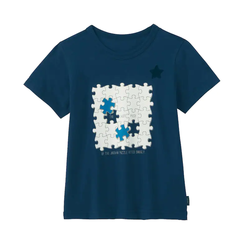 日本千趣會 - GITA 天竺棉印花短T-海岸旅行車與狗-杏