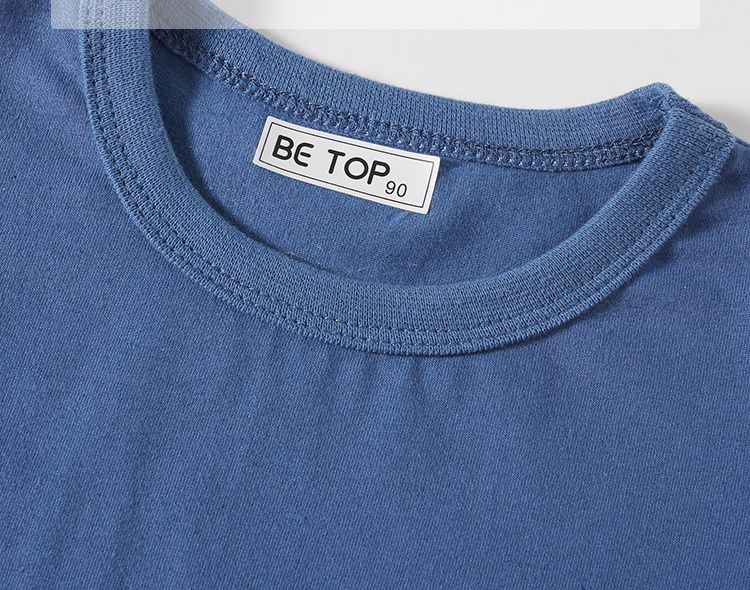 BE TOP - 純棉短袖上衣-幾何暴龍-綠色