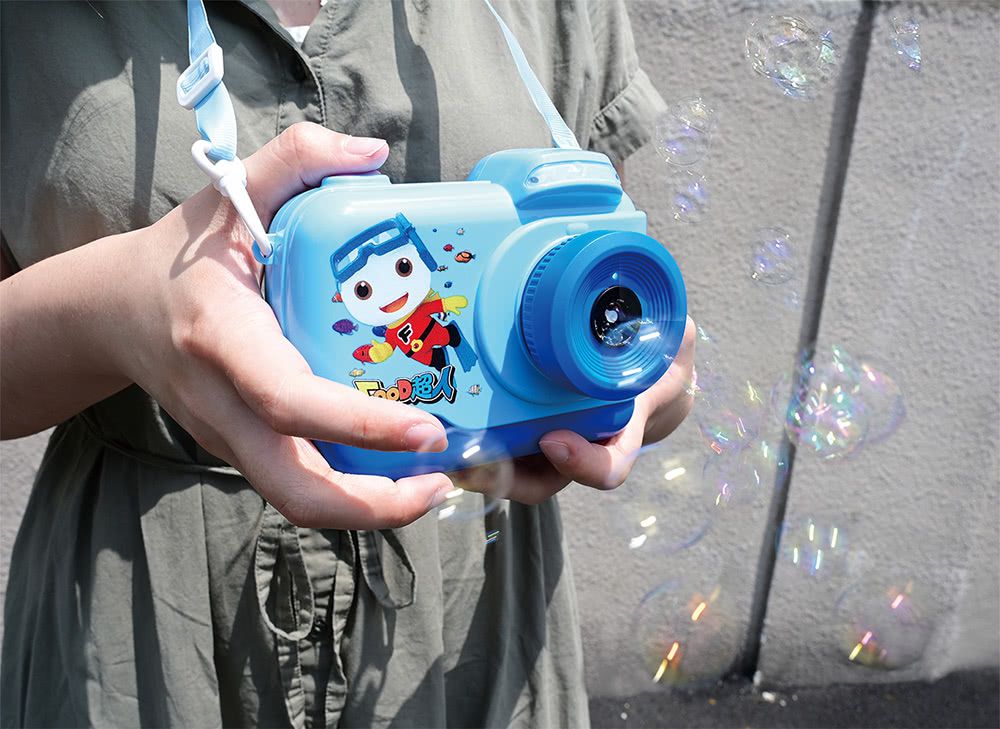 風車圖書 - FOOD超人聲光泡泡相機