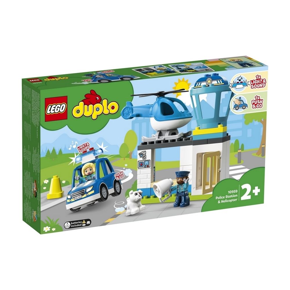 樂高 LEGO - DUPLO得寶系列 10959 警察局與直升機