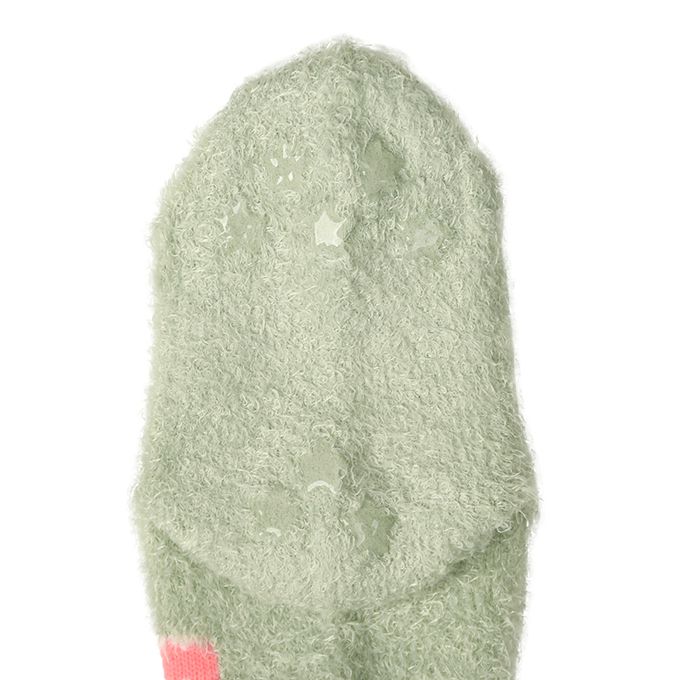 akachan honpo - 蓬鬆襪-動物-淺藍色 (9～14cm)