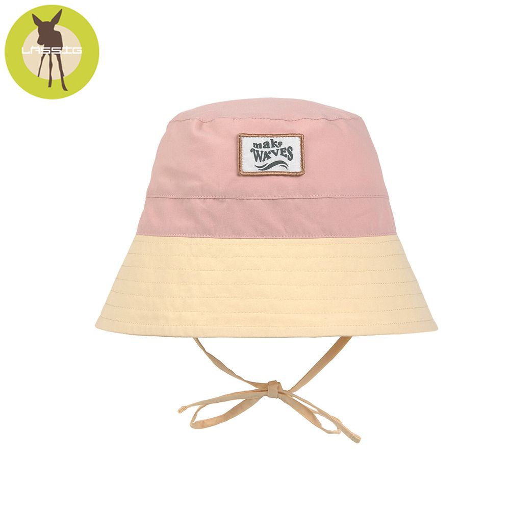 幼兒抗UV海灘遮陽漁夫帽-撞色拼接 (3-6歲)