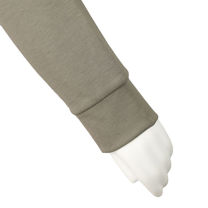 akachan honpo - 長袖假兩件洋裝-軍綠色