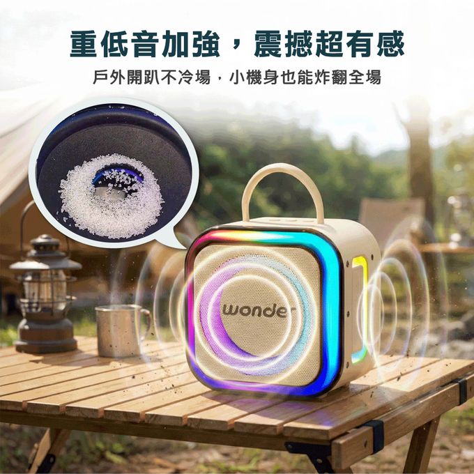 附2支無線麥克風支援對唱功能