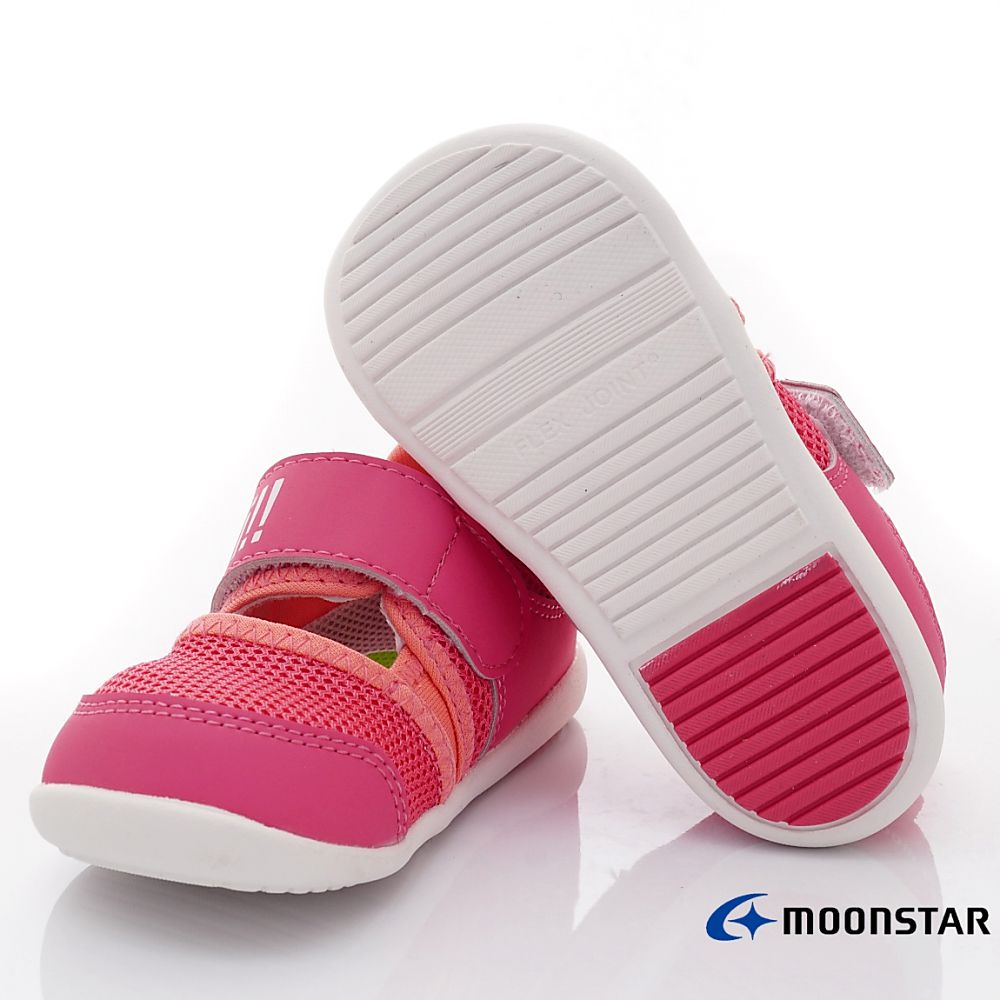 MOONSTAR日本月星 - HI系列寶寶學步鞋(寶寶段)-粉