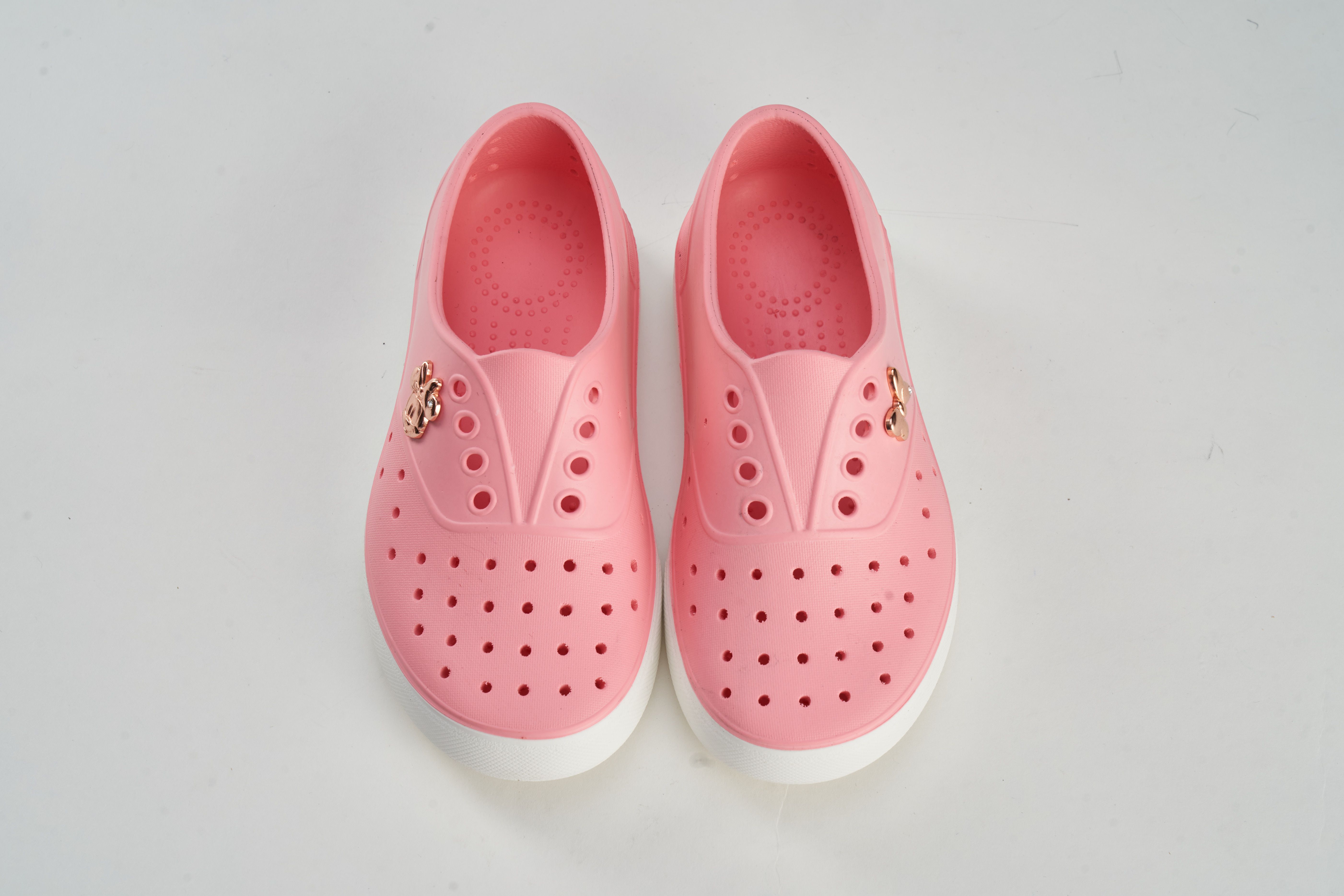 akachan honpo - 米妮洞洞鞋-粉紅色