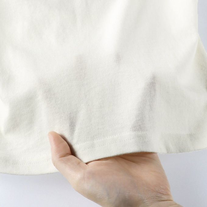 日本 BRANSHES - 100%棉 百搭印花縮口長袖上衣-美味披薩-棕橘