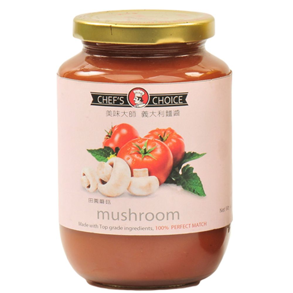 美味大師 - 美味大師義大利麵醬-田園蘑菇-470g