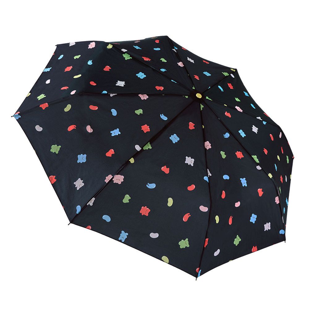 抗UV加大防回彈自動傘-軟糖熊-400g