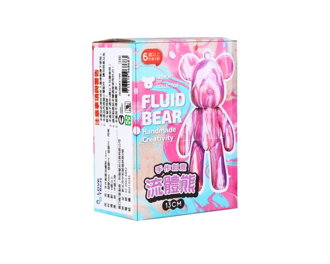 KG - 手作創意流體熊-13cm-一入