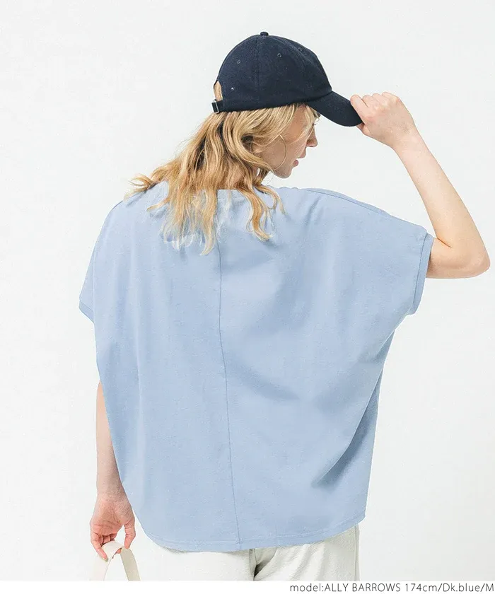 日本 COCA - 100%棉 顯瘦短袖素T-白